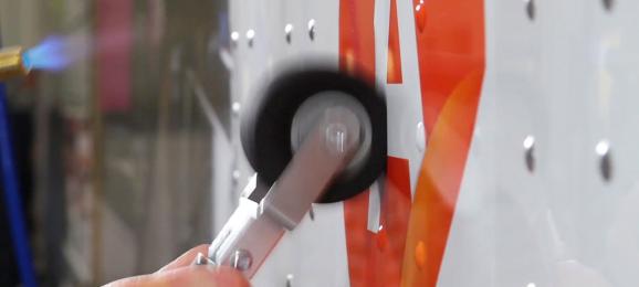 Arlon Graphics perfects the rivet application